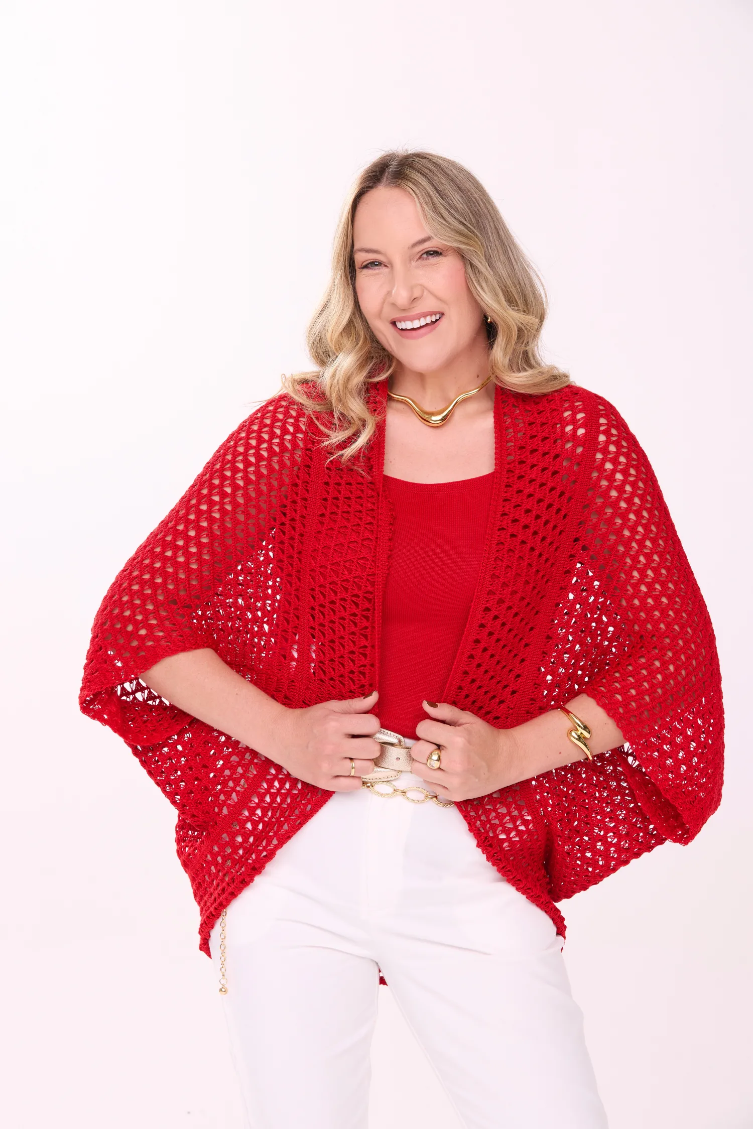 Kimono Feminino Fio Nobre Alice Vermelho Rosa Maria (5)